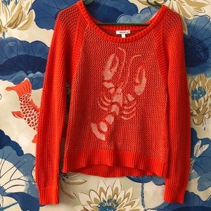 Loose-Knit 🦞 Sweater sz M
